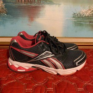Reebok DMX Ride Running Shoes Lateral Flex Sneaker Grey Pink Women's 8.5